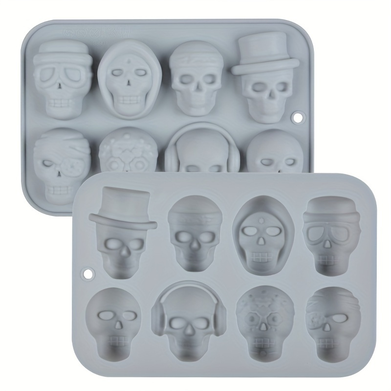 Silicone Zombie Popsicle Mold Skull Ice Cream Mold Popsicle Mold