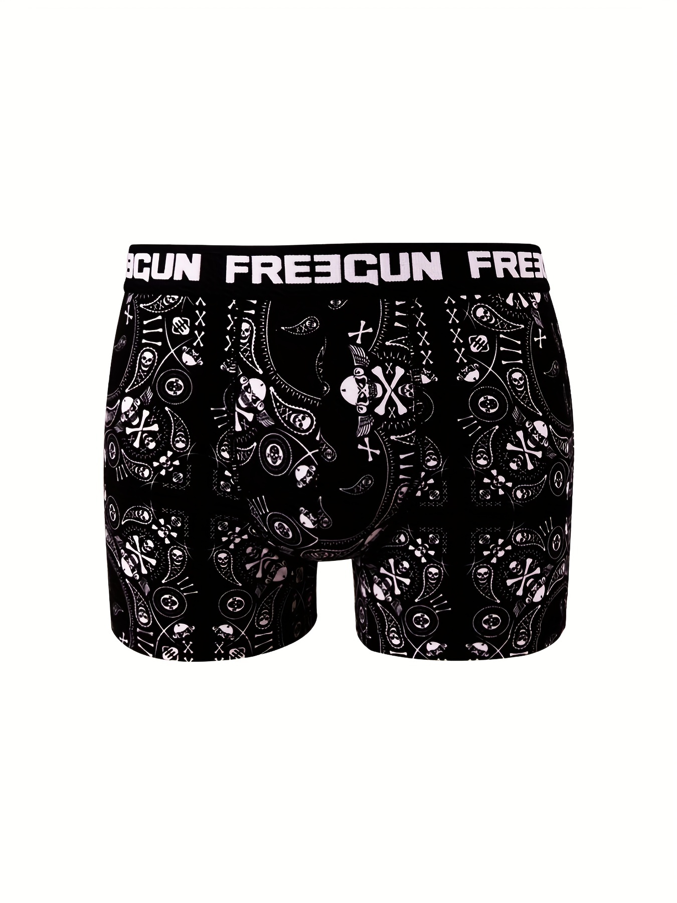 Freegun Underwear Wide Elastic Printed Hipster Brief