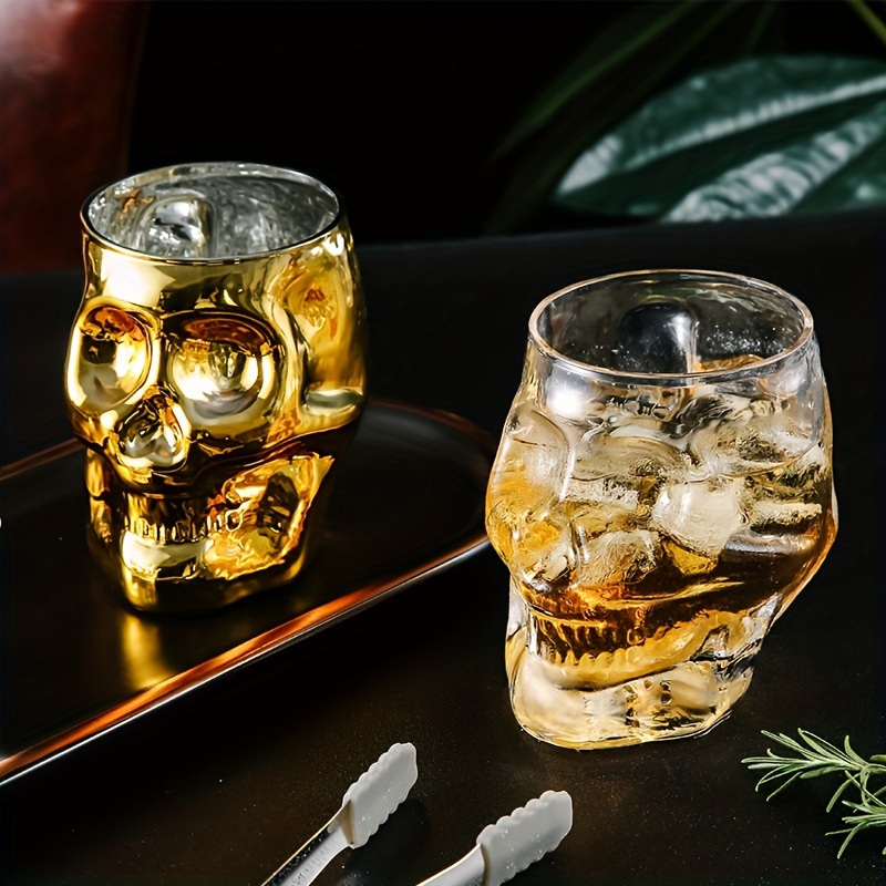 Doppelwandiges Schnapsglas - Totenkopf Party Shotglas Skull
