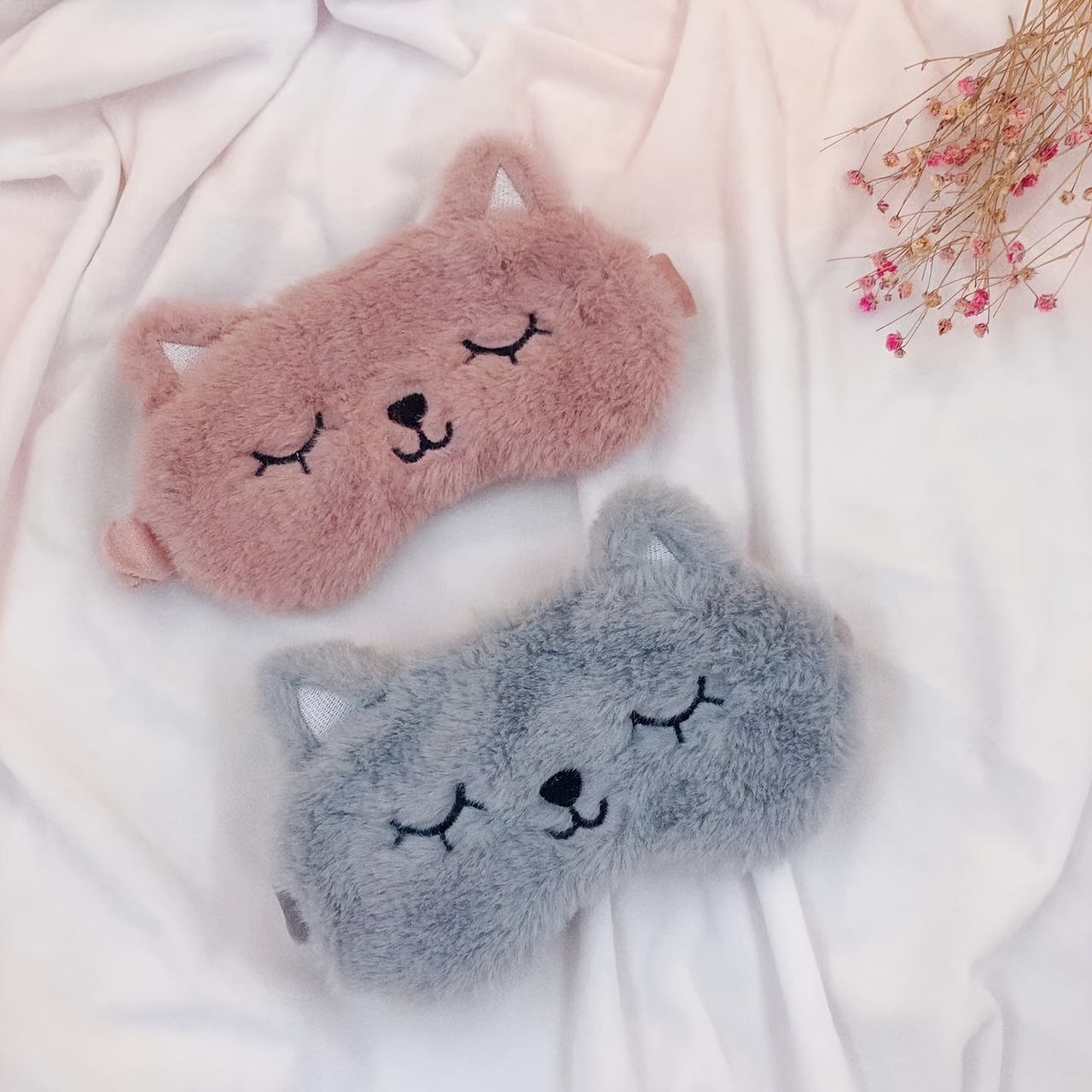 Antifaz para Dormir Antifaz para niños Antifaz para Dormir para niños  Máscaras Suaves con diseño de Animales s para niños y Fiesta de Pijamas de  Viaje para Adultos, Ajustable y elástica