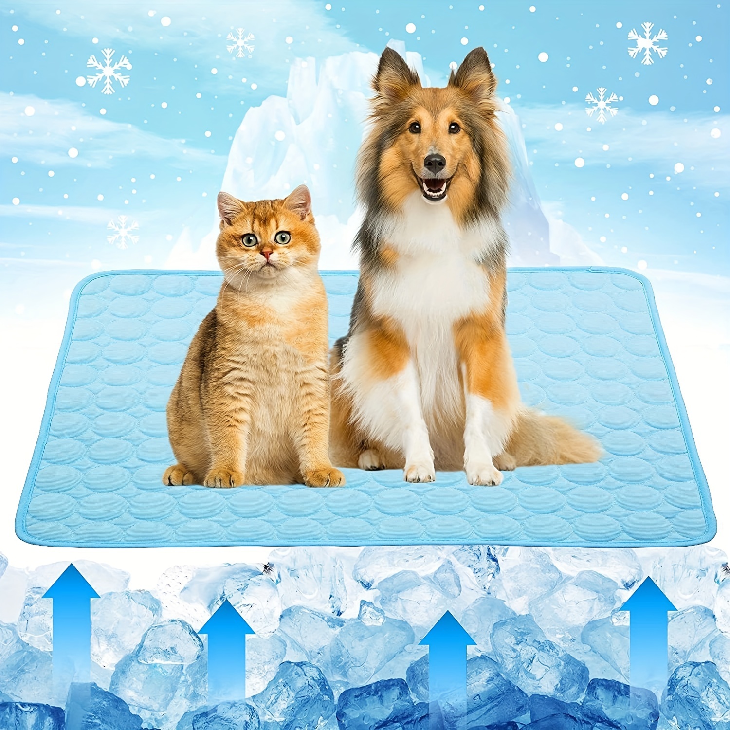 Rectangle Pet Cooling Mat – Pet Tone Official