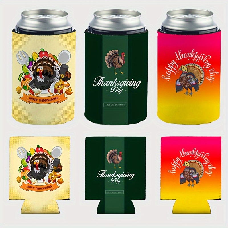 Enfriadores de cerveza personalizados con manga de lata, 6 piezas,  enfriador de latas personalizado con logotipo de foto, soporte para  botellas de