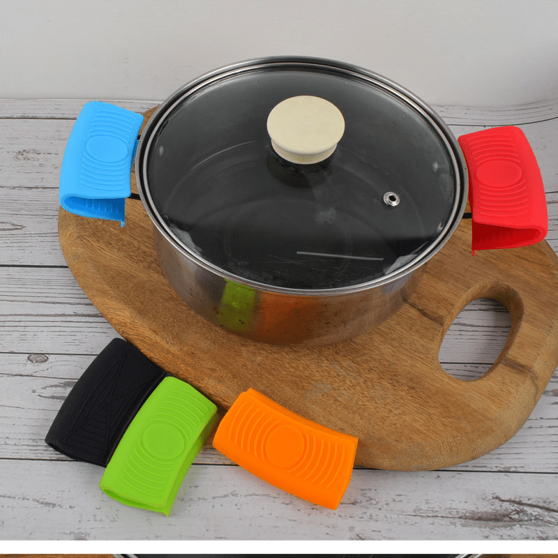 Heat-resistant Silicone Pot Handle Cover - Insulated Sleeve For Cast Iron  Frying Pan Lid And Metal Frying Pan - Kitchen Accessory For Safe And  Comfortable Cooking - Temu