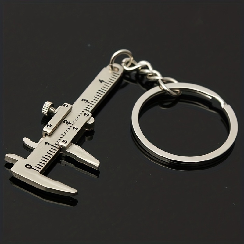 Aokid Key Chain,Faux Gold Cylinder Charm Pendant Car Key Ring Holder Keychain Bottle Opener, Size: One Size