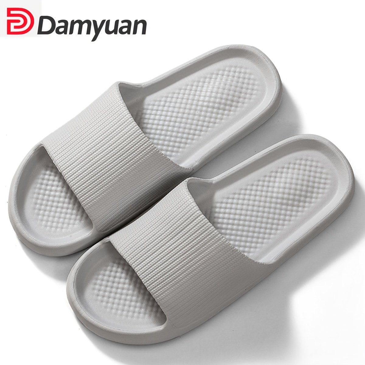 Damyuan Mens House Slippers Winter Indoor/Outdoor