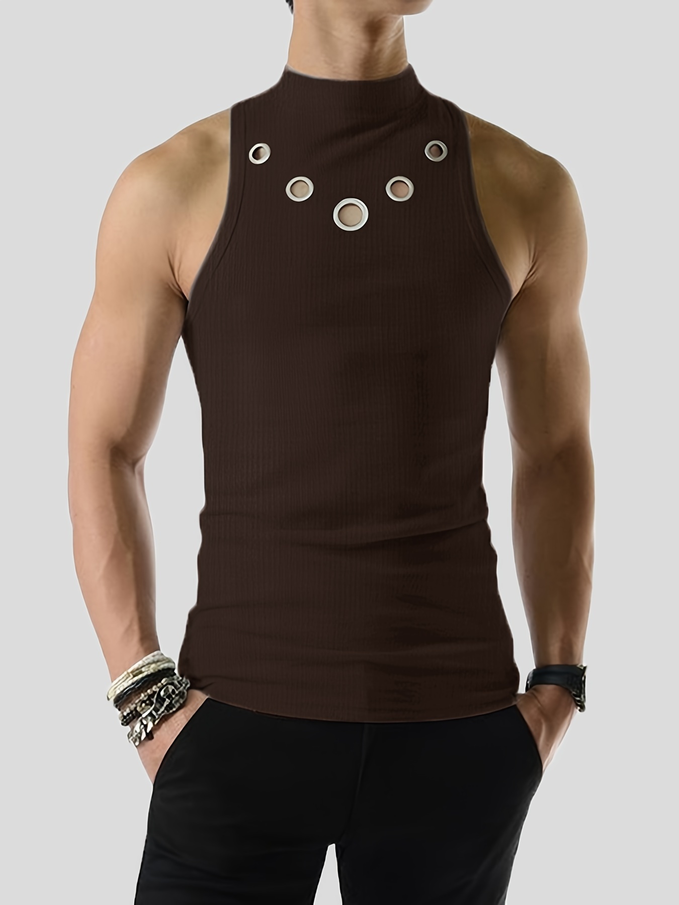 Sleeveless Shirt - Temu