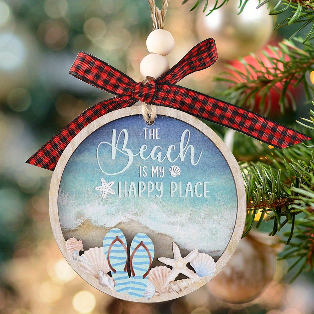 Guirnalda de estrellas de mar de Navidad con temática oceánica, decoración  de playa, guirnalda costera, decoración de boda temática de playa para