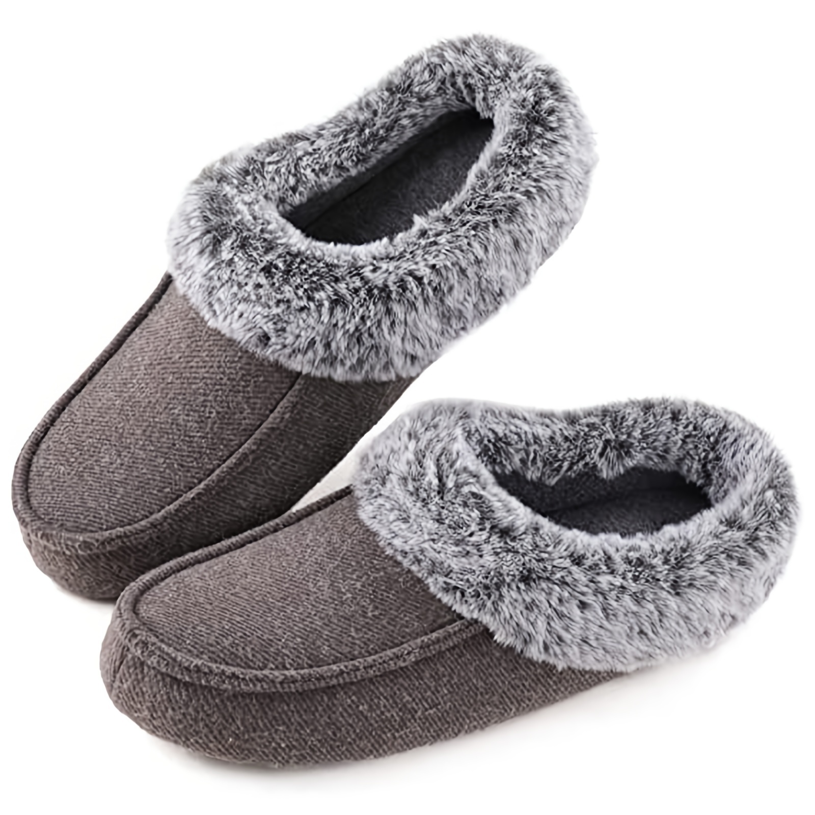  American Football Laces Fuzzy House Slippers with Arch Support  for Women Men House Shoes Comfort Memory Foam Slippers with Cozy Soft Plush  Lining for Indoor Outdoor