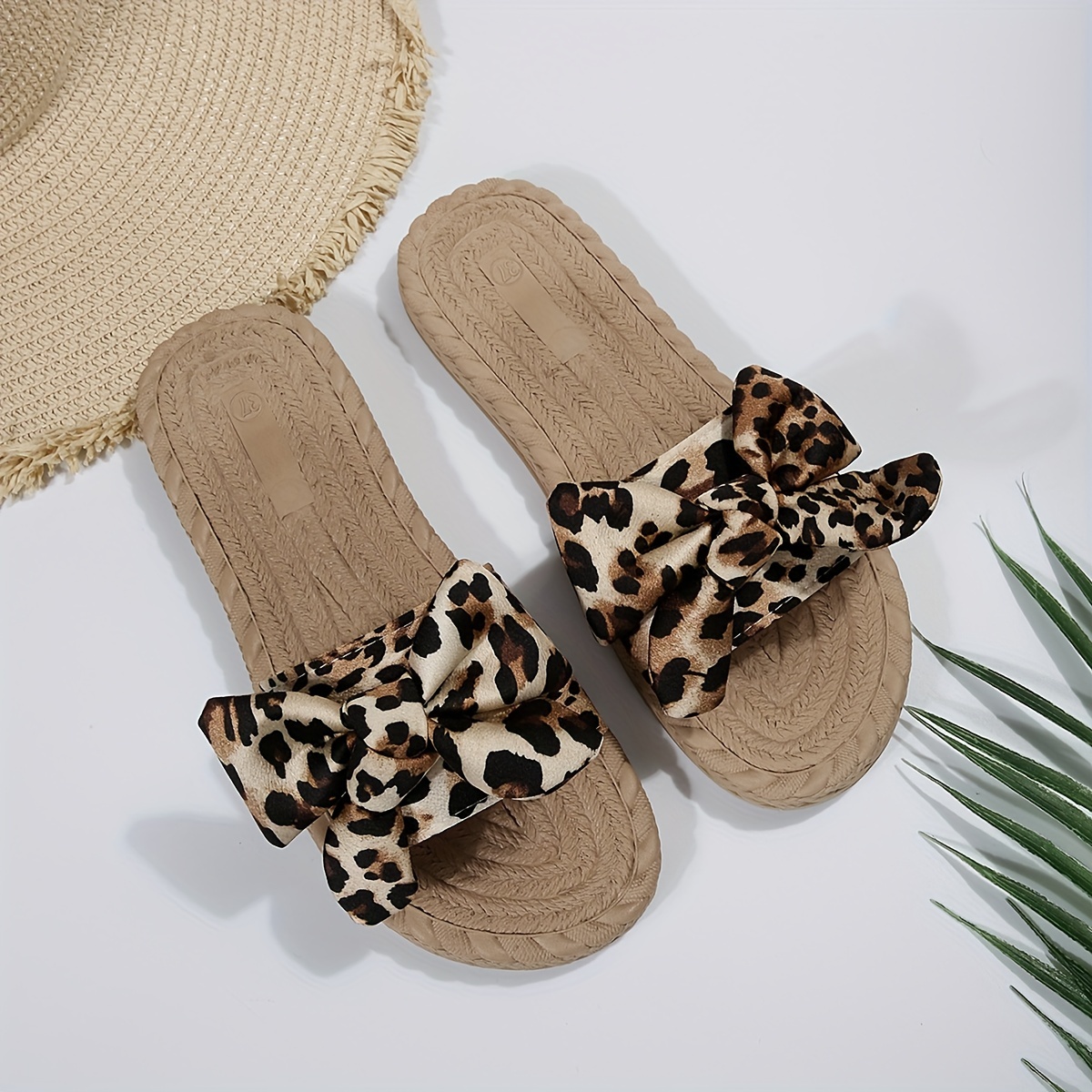 Palm slippers for online ladies