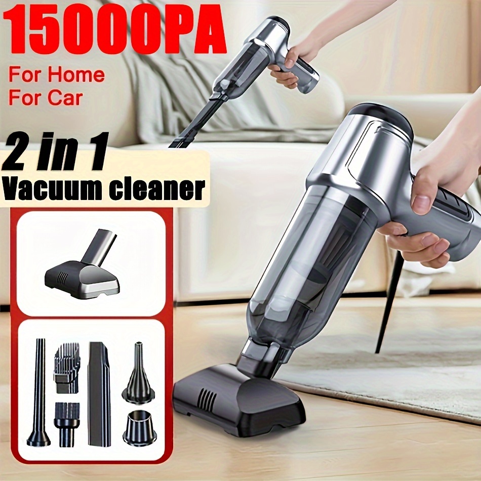 Cordless Handheld Vacuum Cleaner Rechargeable Wet Dry Use - Temu