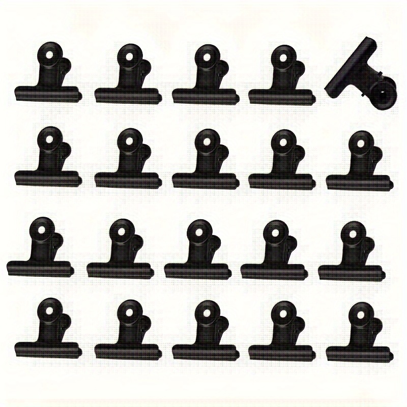 30 Pcs Metal Push Pin Clips Bulldog Clip Heavy Duty Clips With Pins For  Bulletin Cork Boards And Cubicle Walls, Pinning No Holes For Paper (silver)