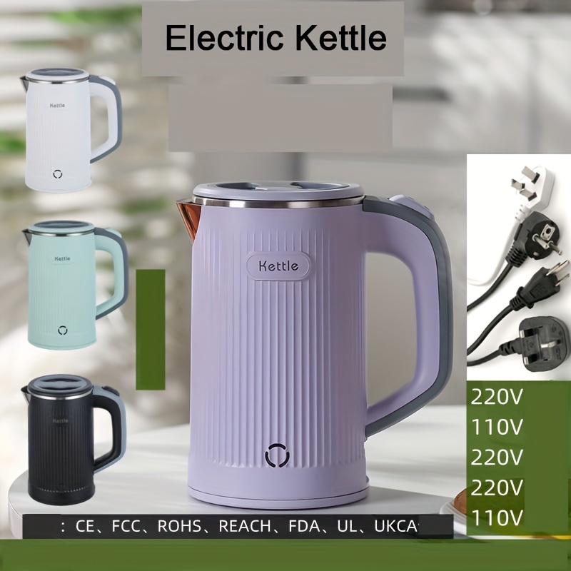  0.8L Small Electric Kettle Stainless Steel,600w Low