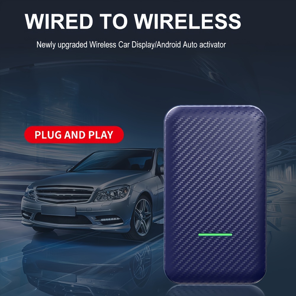 New Wireless Android Car Dongle Convert Wired Android Car - Temu