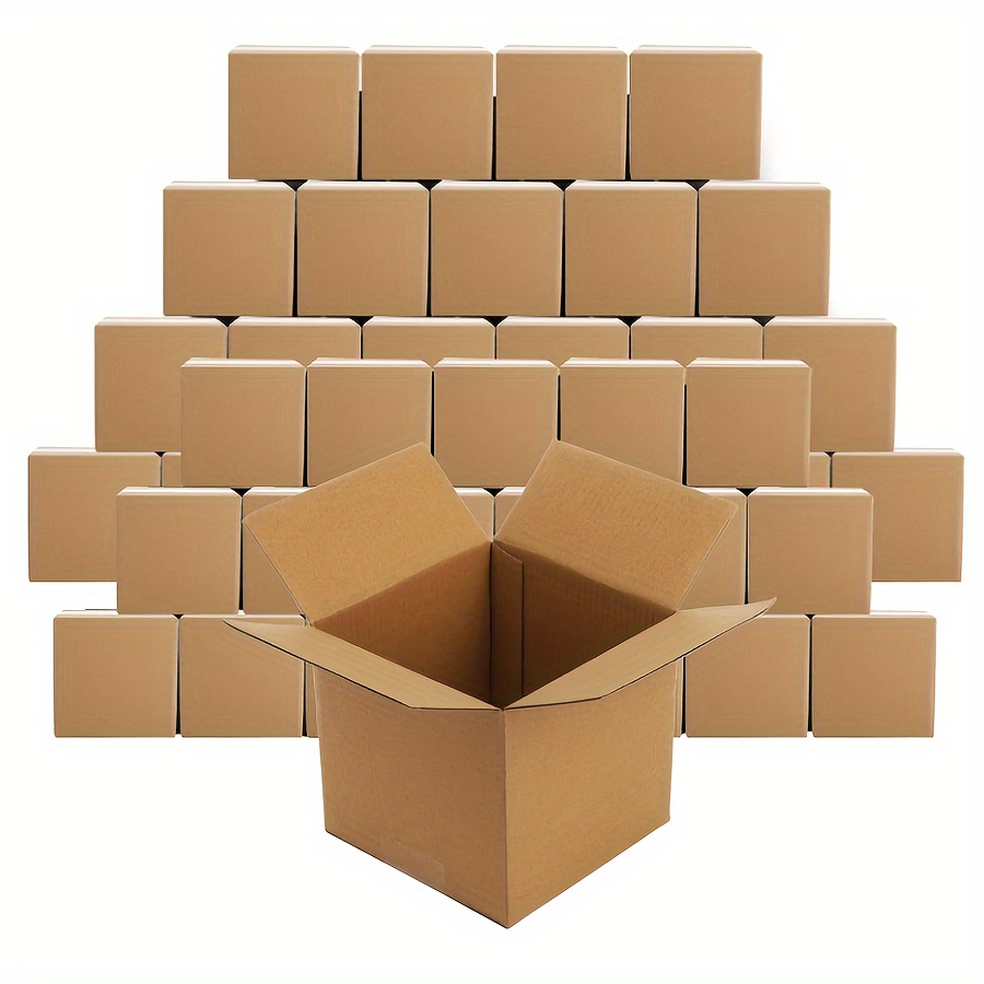 30 Mini Paper Boxes, Cardboard Boxes, 2.16x 2.16x0.98 Mini Boxes, Black  Cardboard Boxes, Suitable For Rings, Earrings And Other Items, Christmas