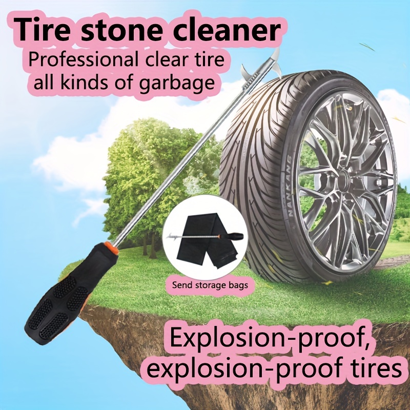 Car Tire Cleaning Hook, Ferramentas Stone Hook Bag Auto Tire Protector כלי  עבודה מקצועים Automotiva Accessories Taller Mecanico