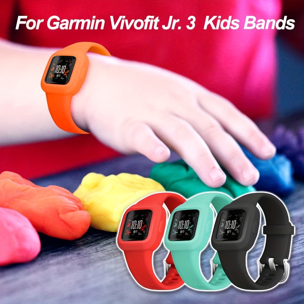 Watchband for Garmin Vivosmart 5 Strap with Case Sport watch band Soft  Silicone wrist bezel frame