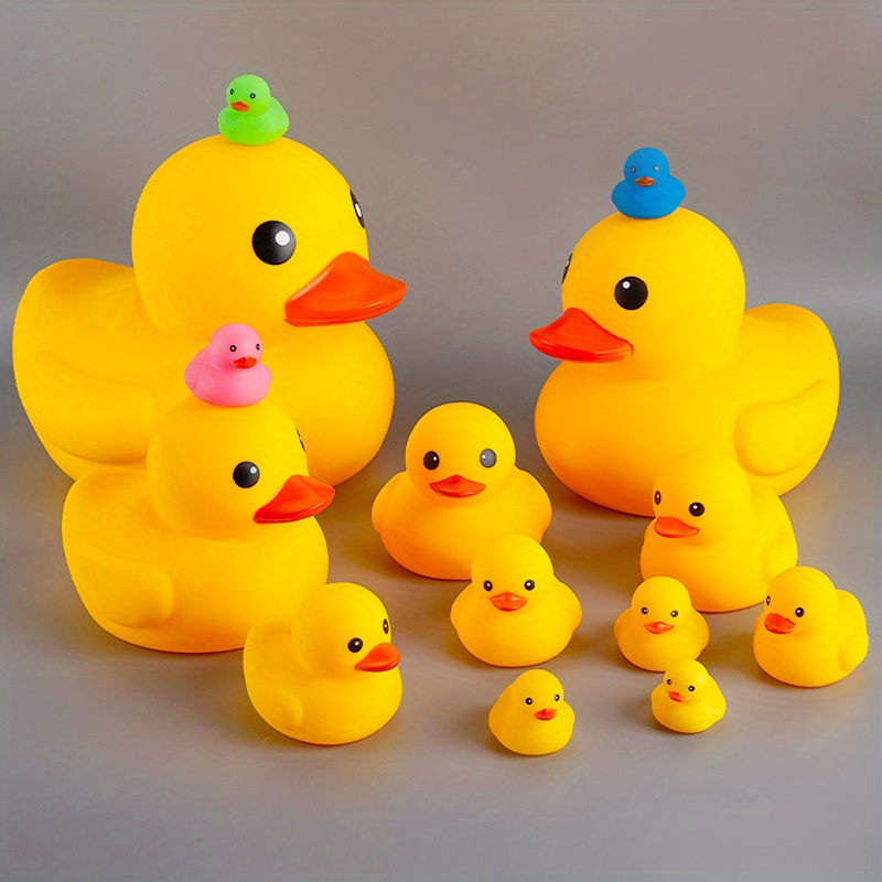 10/25/50pcs Patos Goma Coloridos Juguetes Patos Niños Niños - Temu Chile