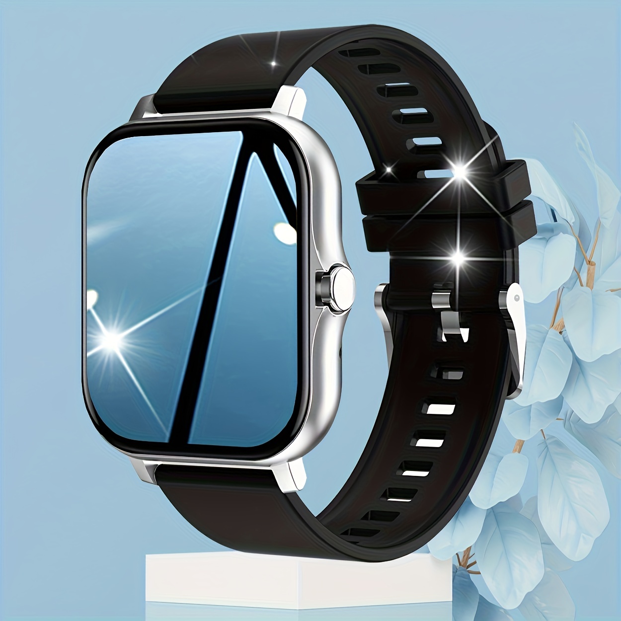 Amazfit Bip 3 - Reloj inteligente para mujer, rastreador de salud y fitness  con pantalla a color grande de 1.69 pulgadas, duración de la batería de 14