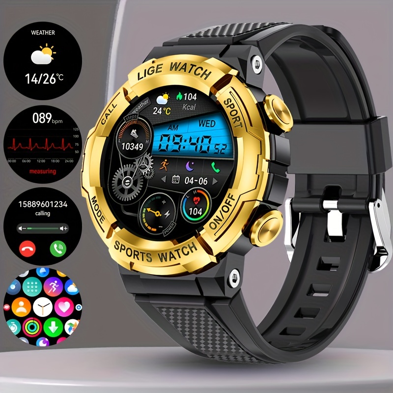 ONEGRA NFC Smart Watch For Men 1.36 pulgadas 390*390 - Temu Mexico