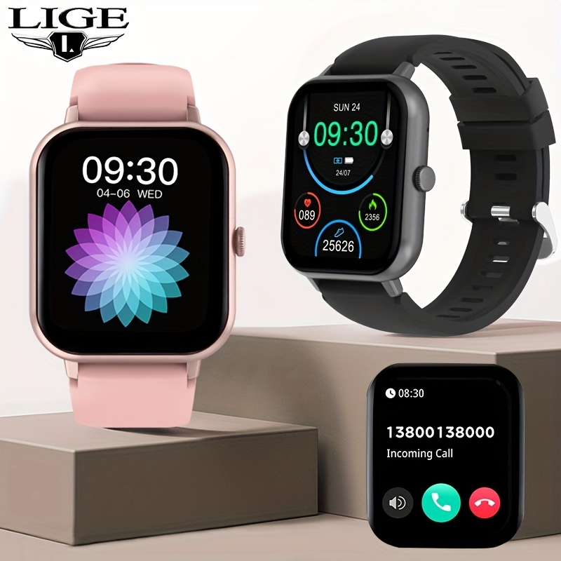 LIGE 2022 Fashion Smart Watch Men Women NFC Smartwatch