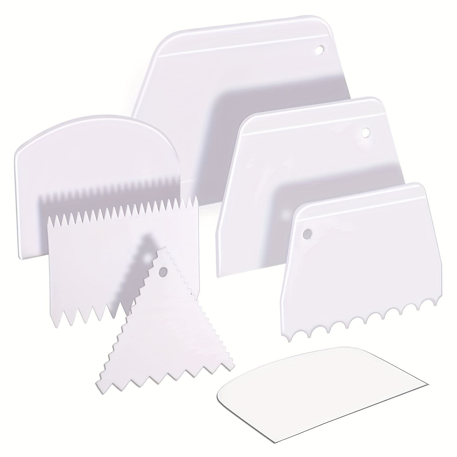 Cake Scraper Stainless Steel Icing Smoother