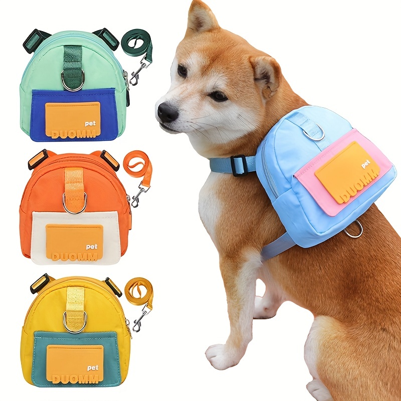 Cute Cartoon Dog Backpack For Small Dogs - Perfect For Outdoor Travel And  Adventures - Pet Supplies - Temu