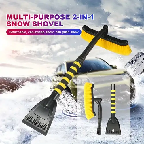 Car Multifunctional Snow Shovel Snow Removal Tool Ice - Temu