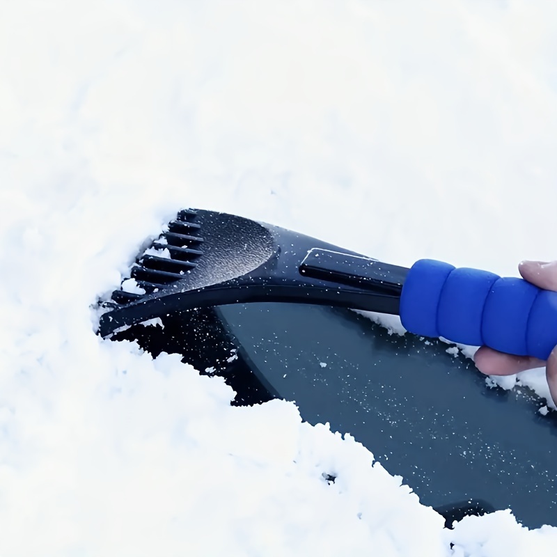 Retractable Rearview Mirror Wiper Snow Brush And Ice Scraper - Temu Austria