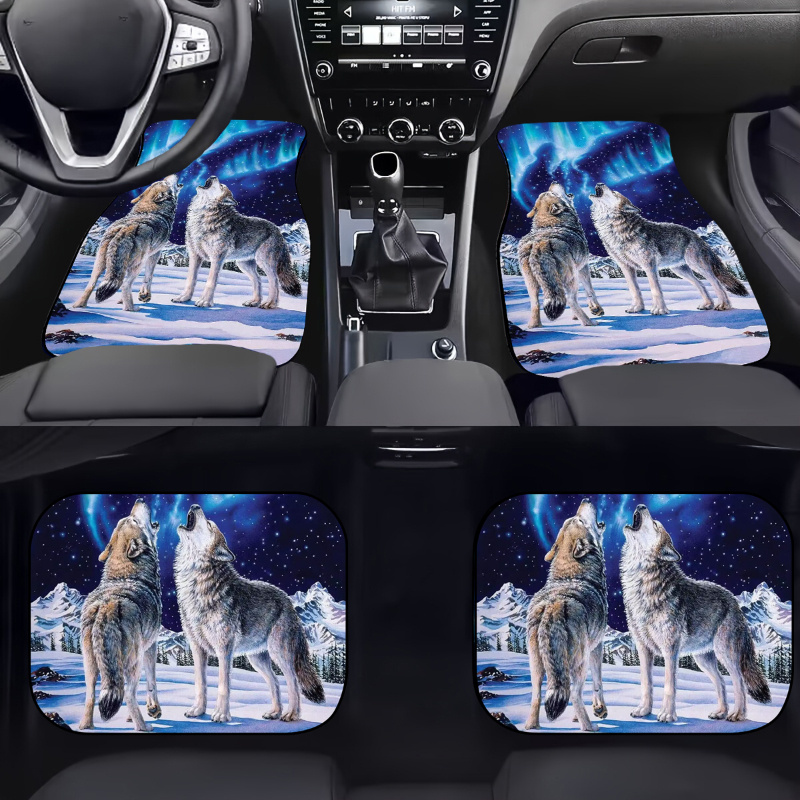 Wolf Car Mat - Temu