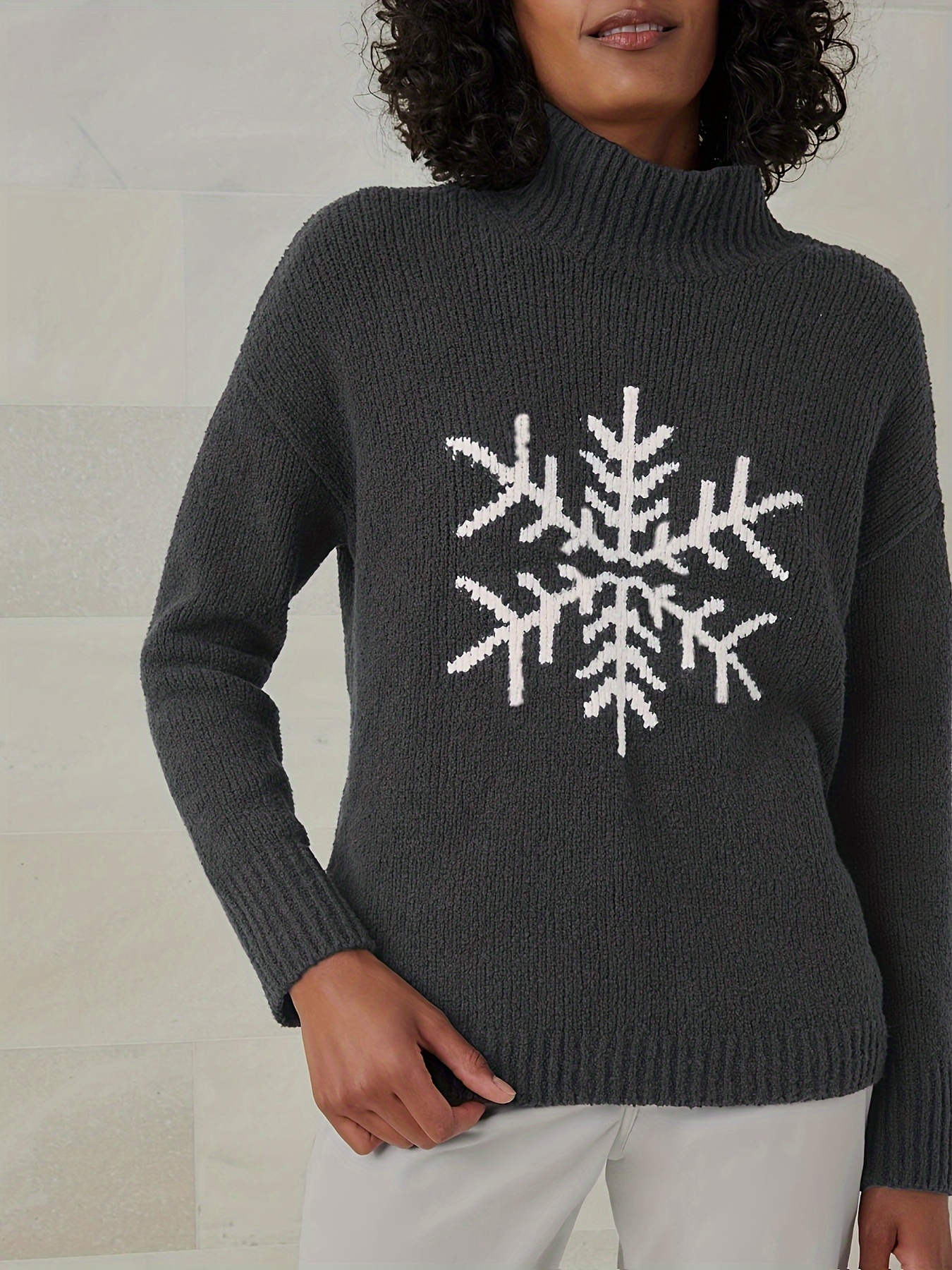 Snowflake pullover on sale