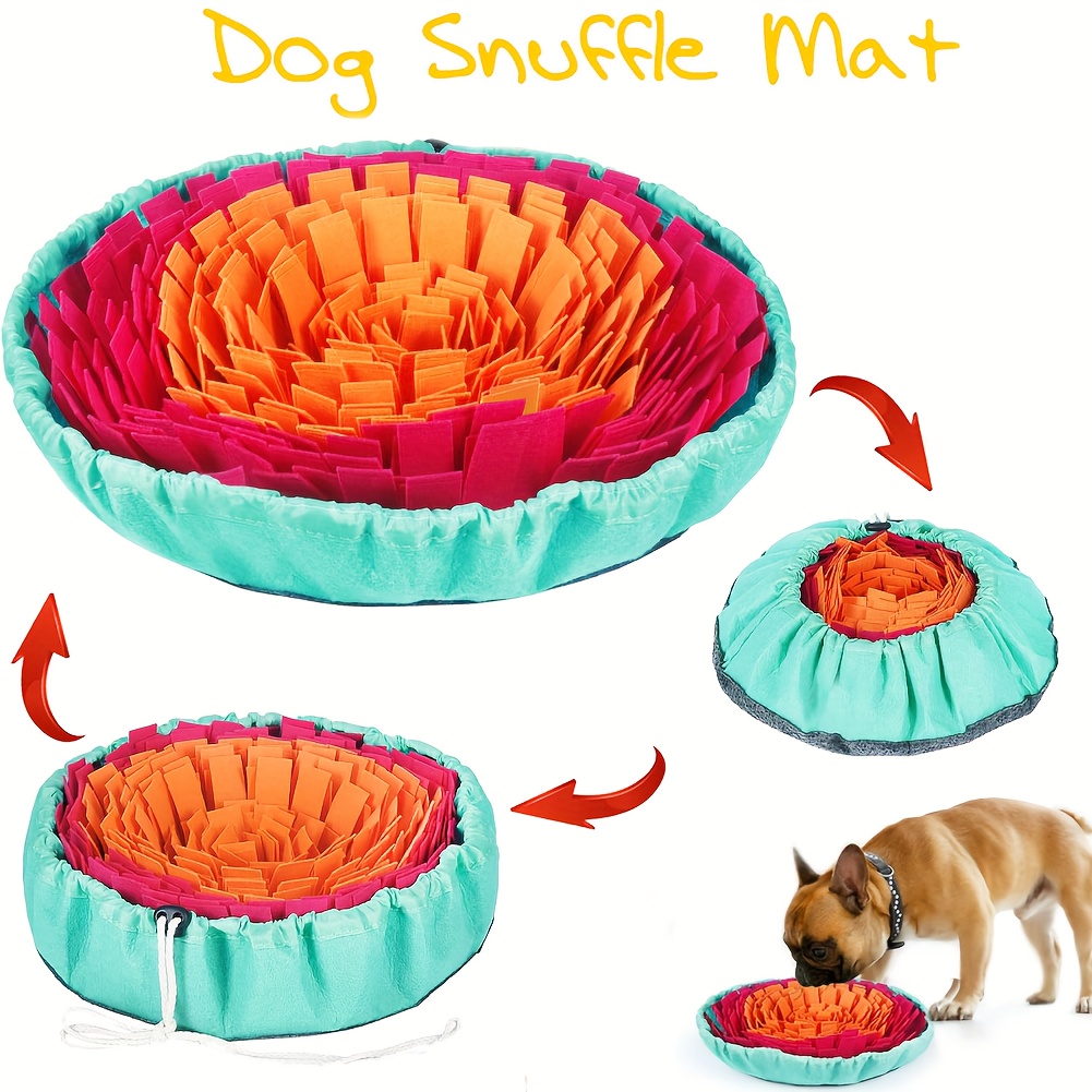 Vivifying Interactive Dog Snuffle Puzzle Treat Mat – DogToyStuffz