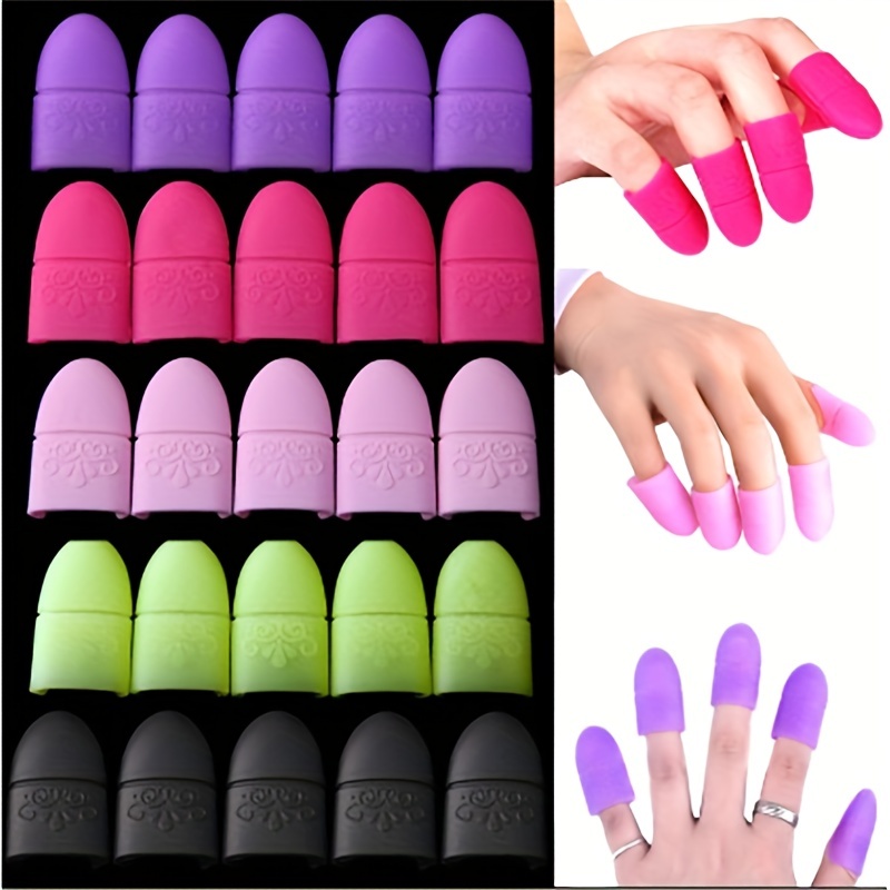 Flexible And Soft Silicone Prosthetic Manicure Tool For Nail Art