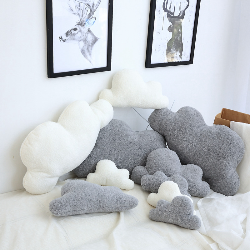 Rainbow Moon Cloud Pillow Soft And Cozy Novelty Pillow With - Temu
