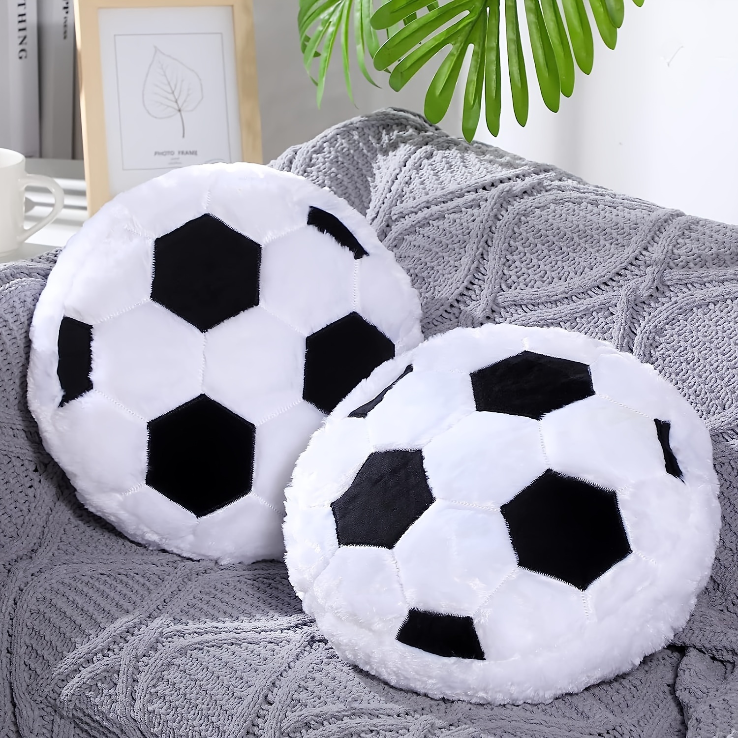 Alfombra de fútbol de 3 x 5 con temática deportiva para sala de estar, para  niños, con patrón de pelota de fútbol, alfombra decorativa para mujeres