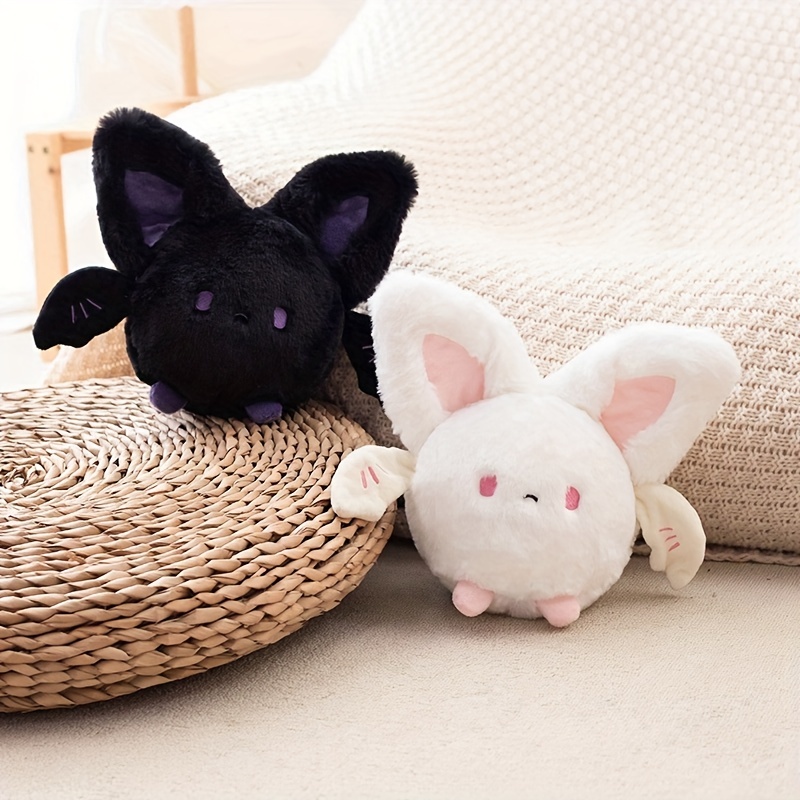 Halloween Plush Animal Toys Dark Black Cat Stuffed Plushy Series Gothic  Lolita Rabbit Pentacle Moon Kids Gift Home Decor Doll