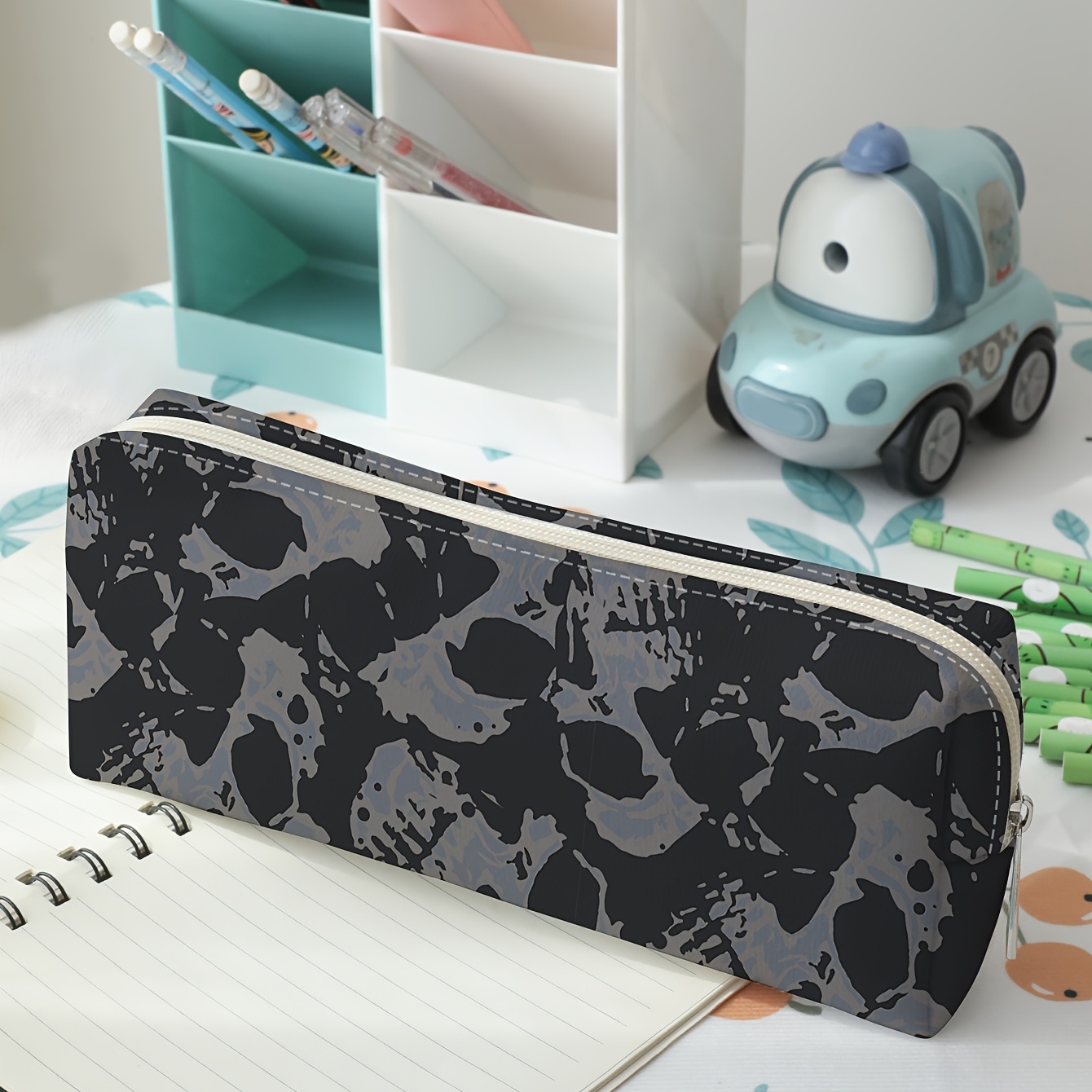 New Concise Solid color Girls student pencil case school pencil