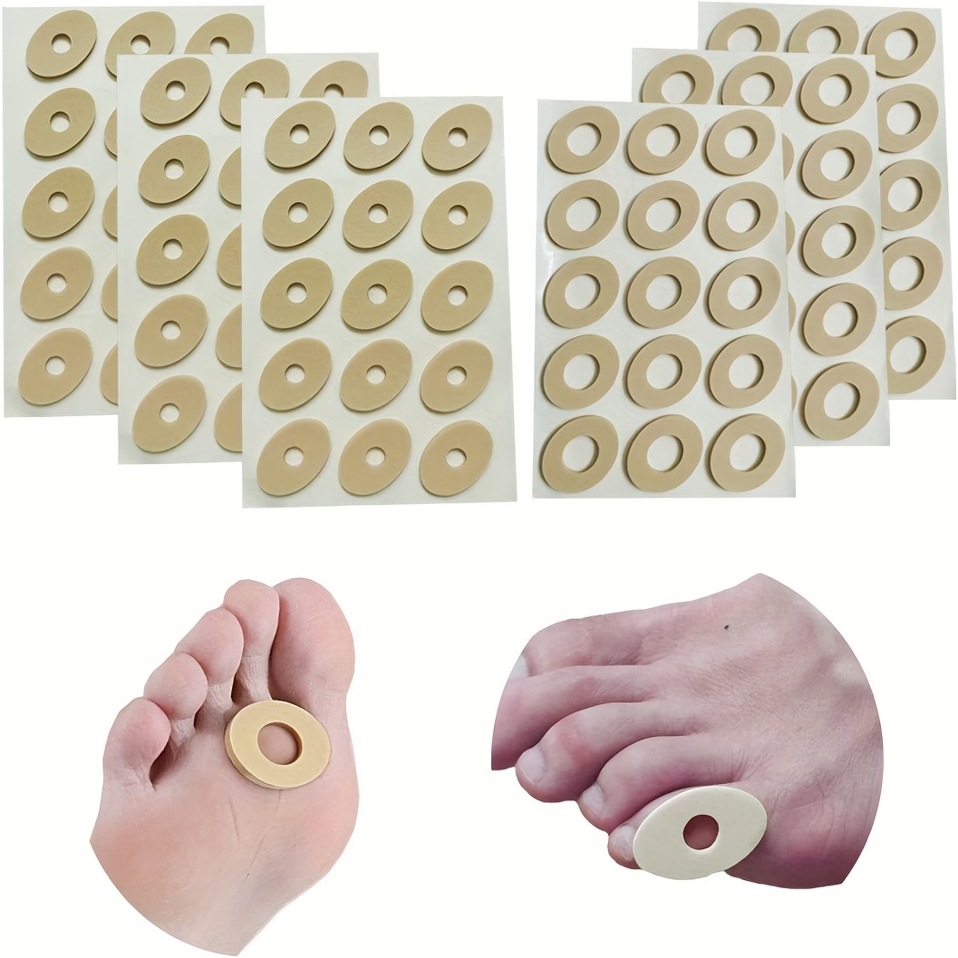 U Shaped Felt Callus Pads, 60 Pcs Soft Callus Cushions Self-Adhesive Foot  Pads Prevent Calluses, Blisters from Rubbing on Shoes, Reduce Foot and Heel