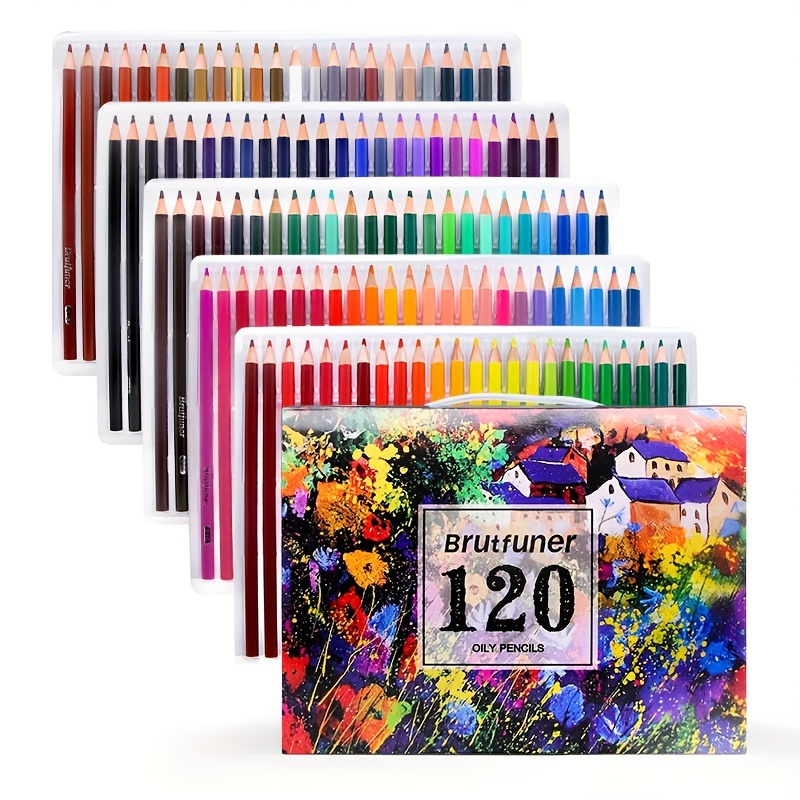 Kalour 520 Soft Touch Premium Colored Pencils DIY Color Swatch Book Style 2  