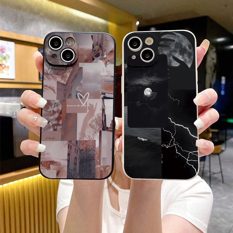 INS abstract art paint shockproof mirror case for airpods Pro 1 2 Earphone  case For iphone 11 13 12Pro Max X XR 7 8Plus cover - AliExpress
