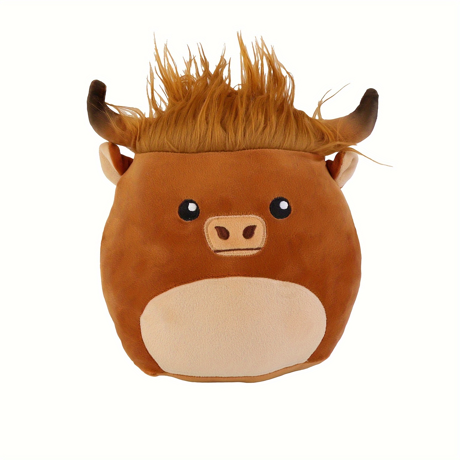 10.63in Simulation Highland Cow Plush Toy Cow Stuffed Toy Soft And  Comfortable Plush Figure Toy