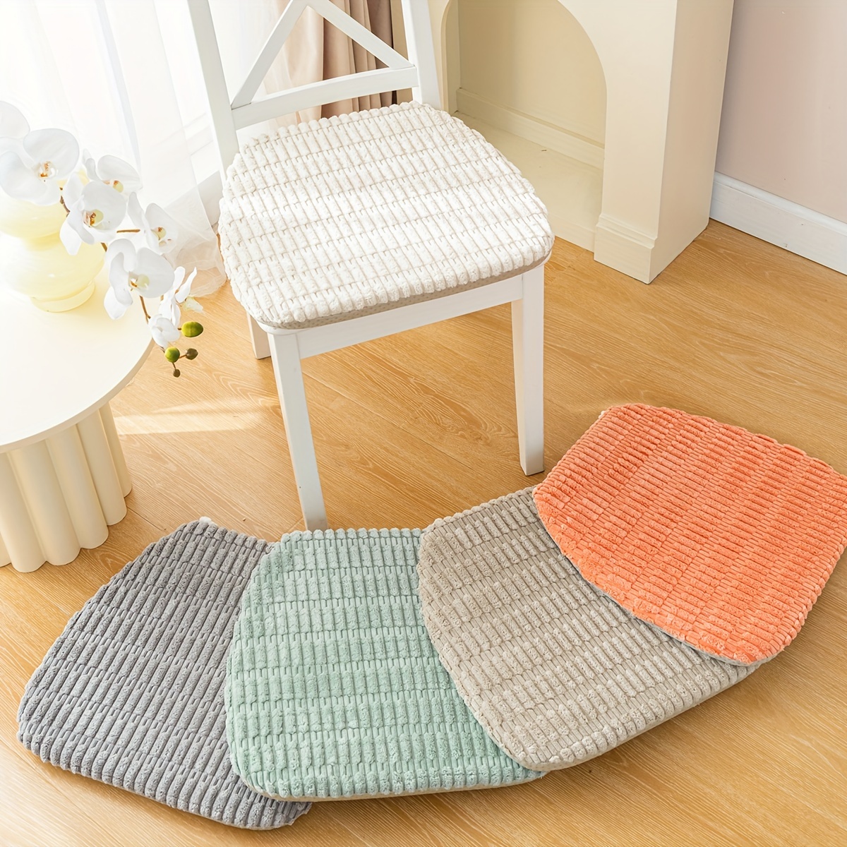 Horseshoe Skirt Chair Seat Cushion Cover Suitable For - Temu