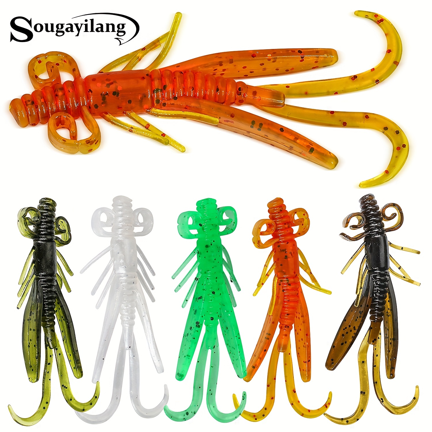 Scented Soft Plastic Fishing Lures