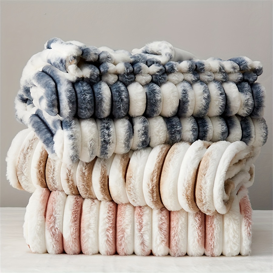 La parisienne faux online fur throw