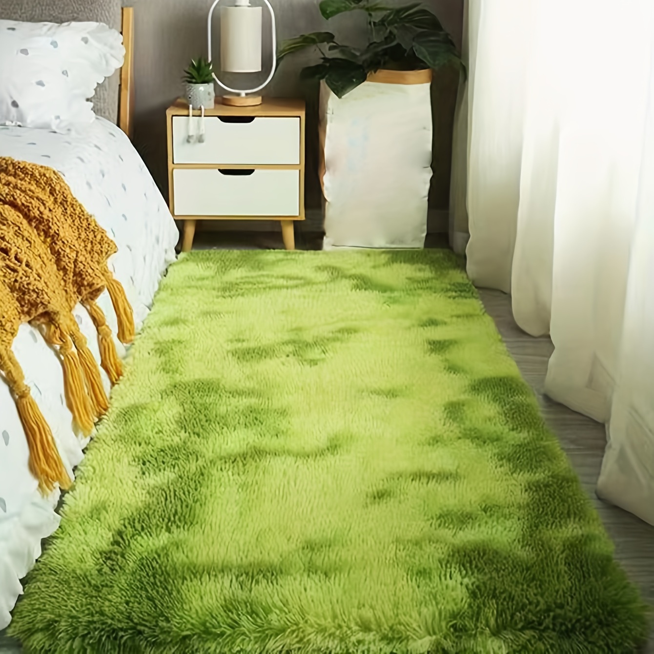  Alfombras redondas esponjosas para dormitorio, de 5 pies,  rústicas, color morado, lavanda, mariposa, alfombra de acento circular,  alfombra de felpa súper suave, alfombra de arpillera de arpillera floral, alfombras  antideslizantes para
