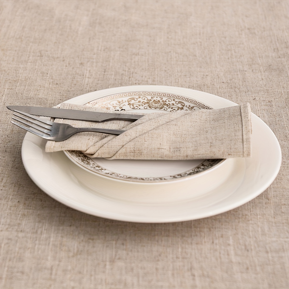 Soft Linen Cloth Napkins For Weddings, Birthdays, And Parties - - Durable  And Absorbent Fabric For Dining Table Decor - Temu