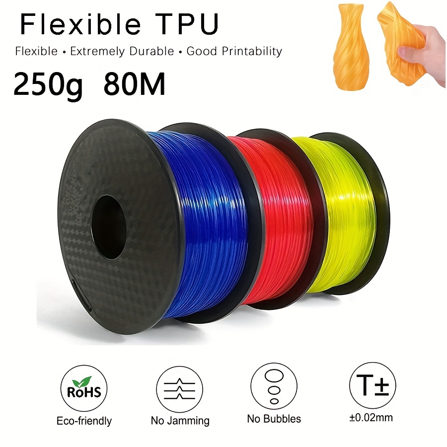 Tricolor 3D Printer Filament Silk PLA 3 Color for 3D Printing Materials  1.75mm Sublimation Products Colorful Filaments