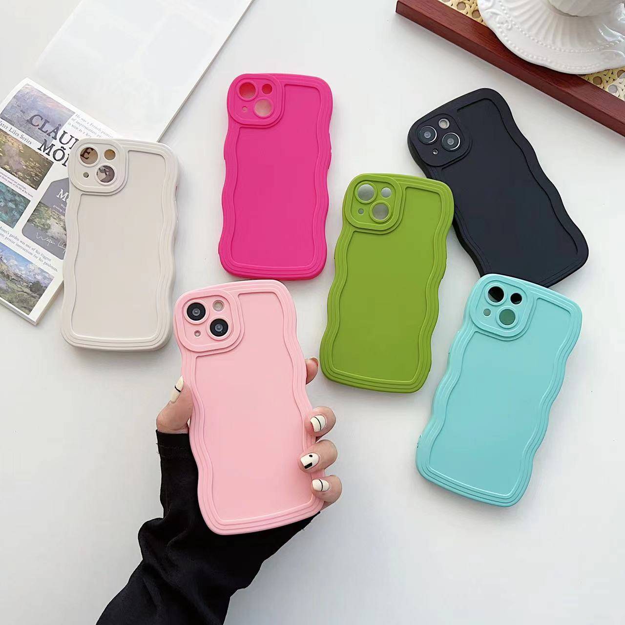 Matte Silicone Phone Case Para Iphone Camera Lens Protector - Temu