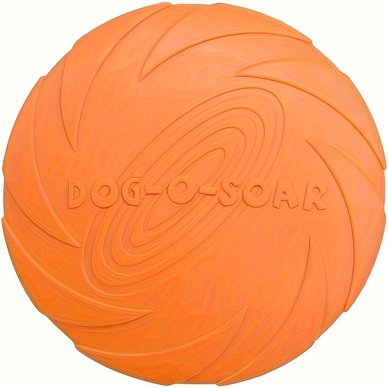 Juguete de frisbee para perros seguro para los dientes, disco volador  flotante al aire libre para perros de razas pequeñas, medianas y grandes