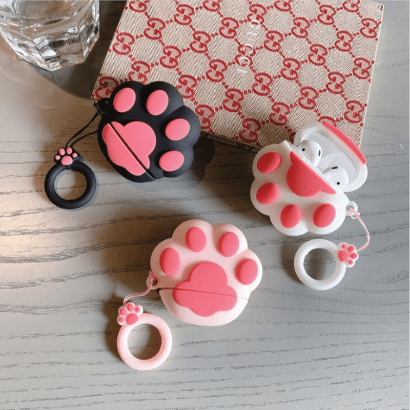 Cute Funny Cartoon Cat Transparent Earphone Case For 1 2 3 Pro Wireless  Headphone Cover For Air Pods 3 Covers Earpods Case - Temu Germany