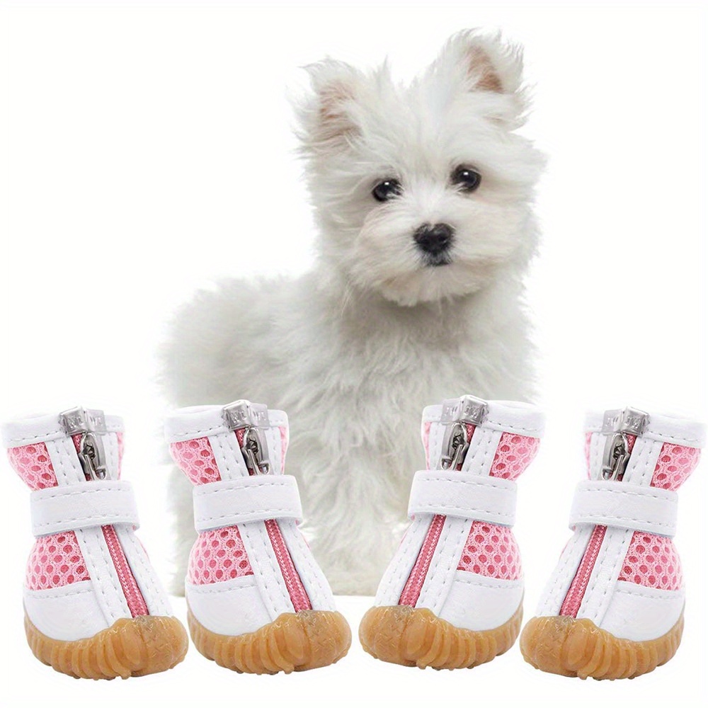 4 Calcetines Lindos Perros Gráfico Oso, Protectores Patas Mascotas,  Calcetines Zapatos Cubierta Pies Perro - Mascotas - Temu Chile
